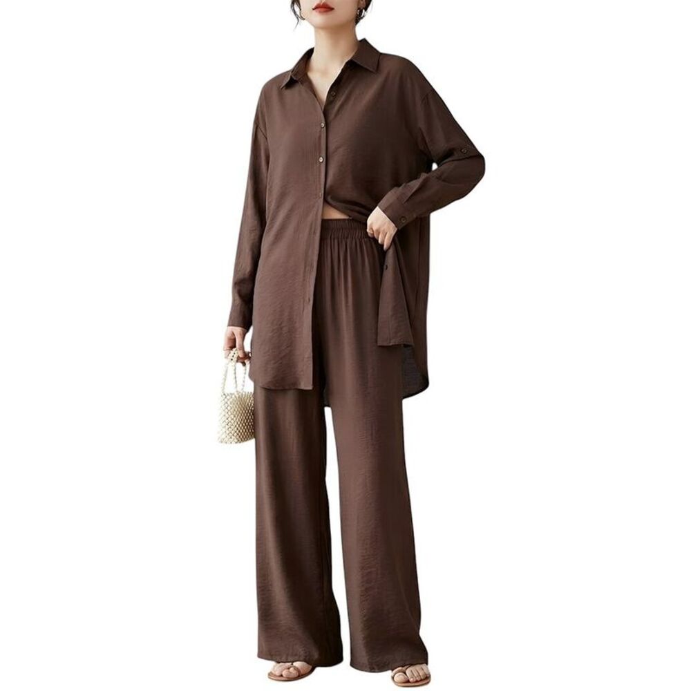 Teodora Womens  2Pc Shirt & Pant Set